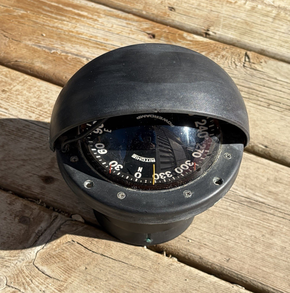 Ritchie Flush-Mount Marine Navigation Compass 4.5" Dial Model FN-201