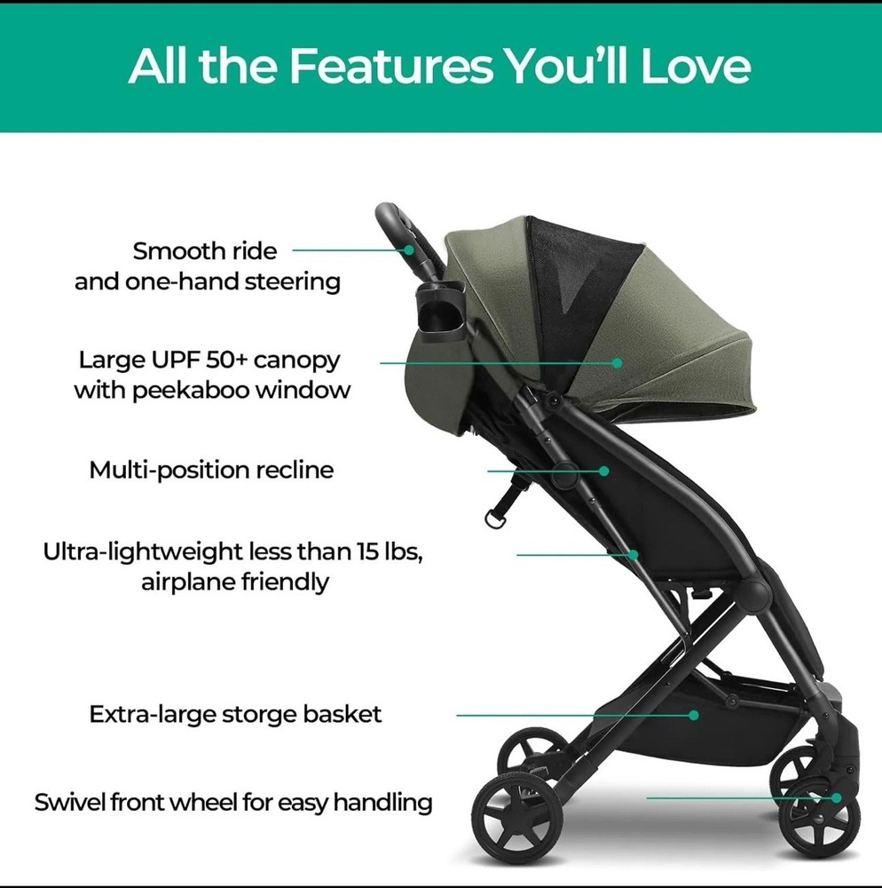 It's a stroller with a super-comfortable system