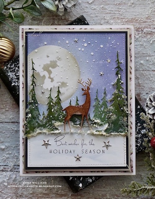 Sizzix Thinlits Darling Deer #664968 4pk set by Tim Holtz-NEW!!