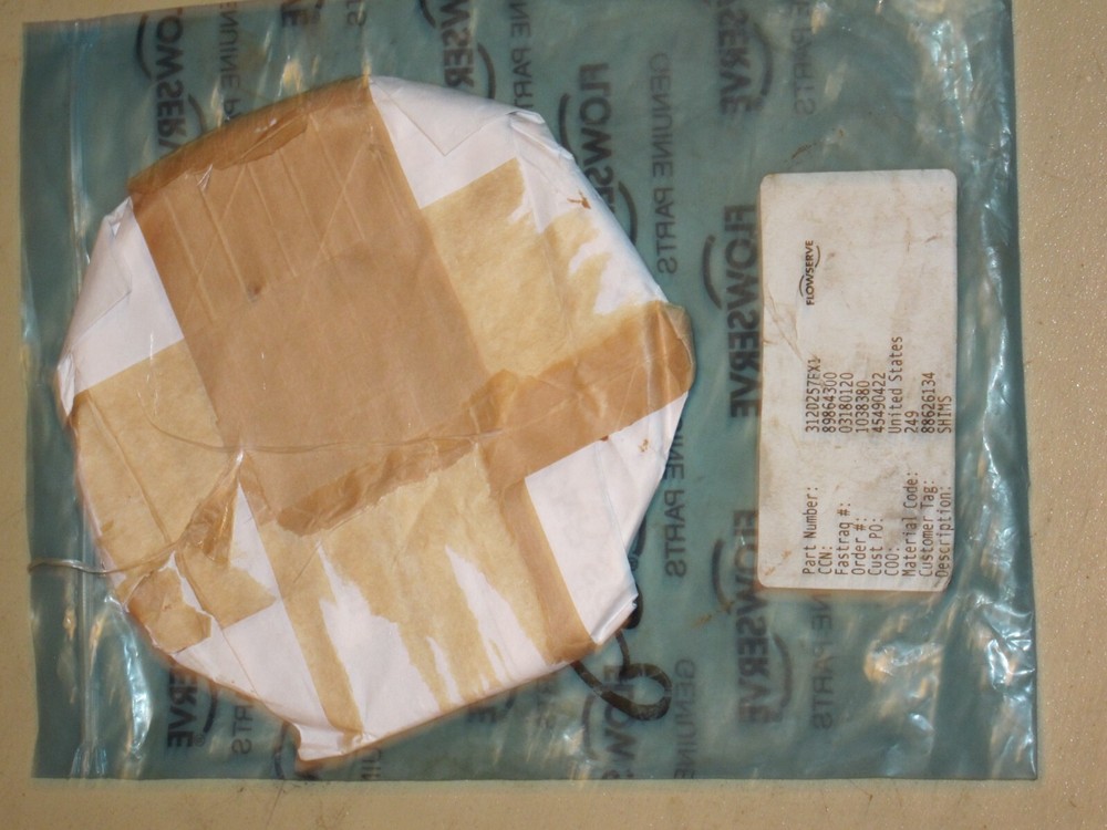 Flowserve shims 3120257FX1, New