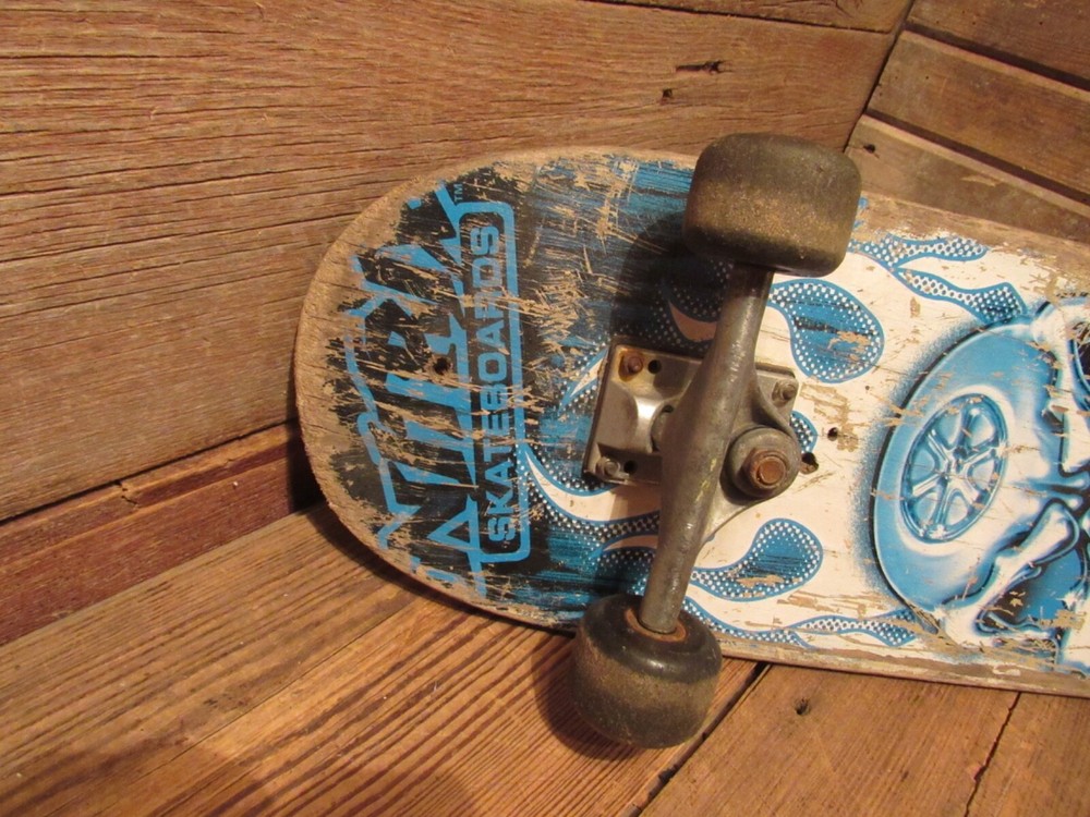 NITRIX SKATEBOARDS Complete SKULL FLAMES Skateboard