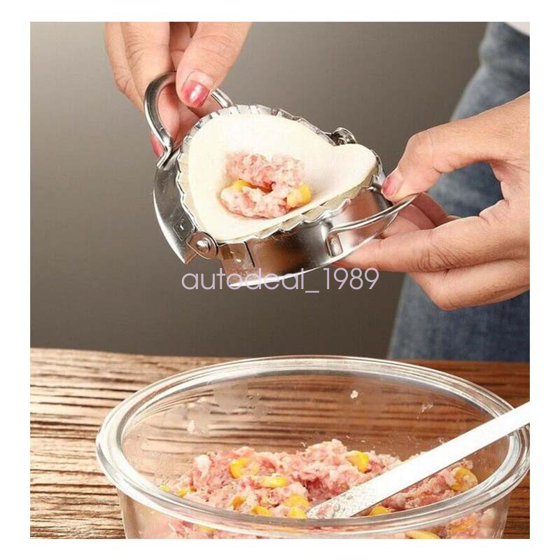 3pcs Dumpling Mould Press Cutter Mold Spoon Kit for Making Calzone Empanadas Pie