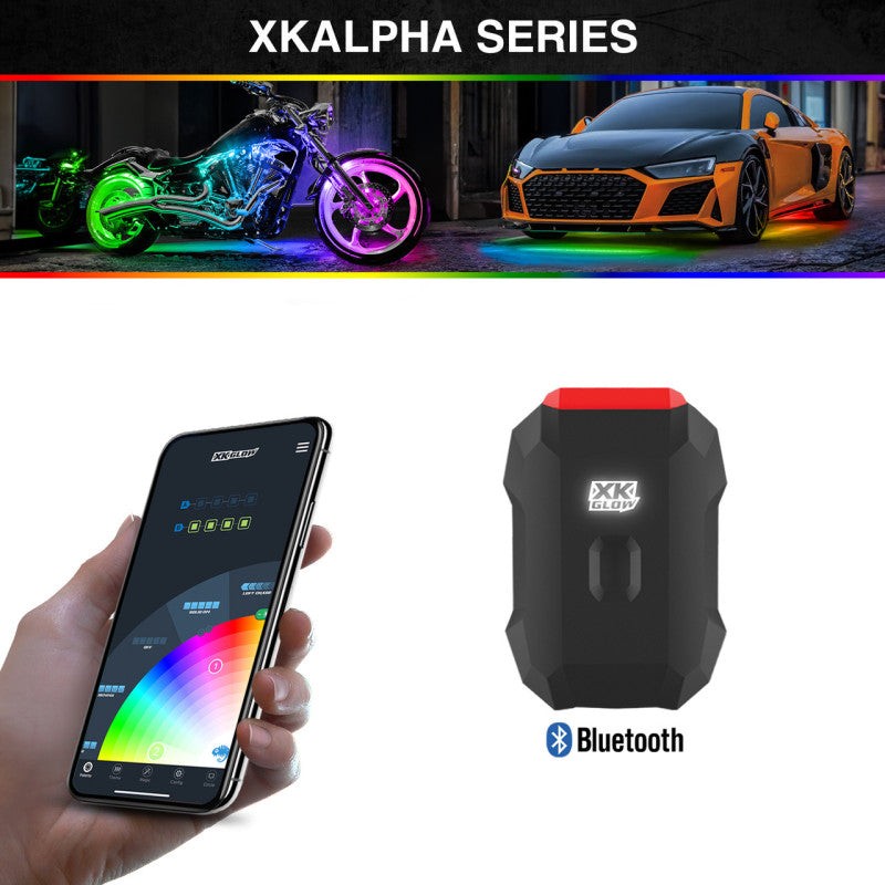XKGLOW XKalpha LED Light Controller With Bluetooth App Control | AP-CTRL