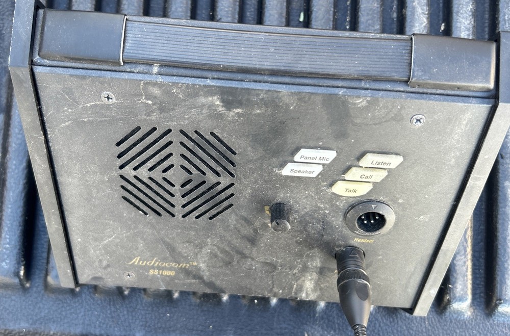 Telex Audiocom SS1000 Intercom Speaker Station and Microphone