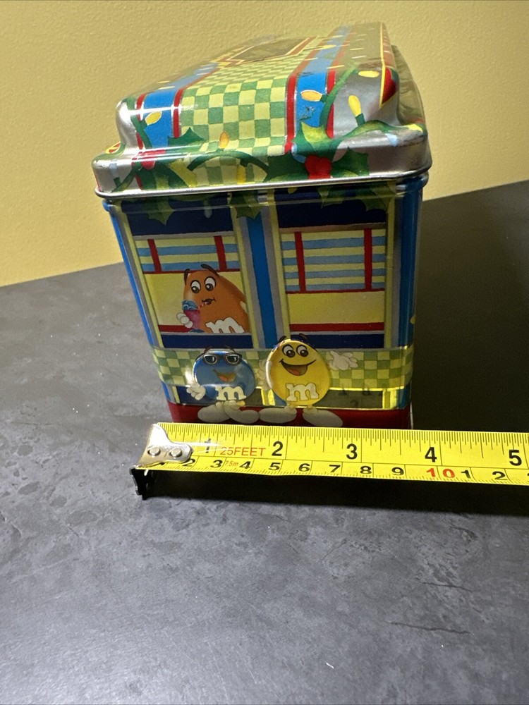 Mars M&M'S Open 24 Hours Breakfast Lunch Dinner Metal Container Novelty