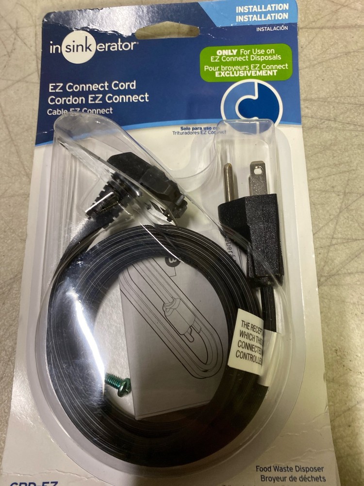 InSinkErator CRD-EZ EZ Connect Power Cord Accessory - N/A