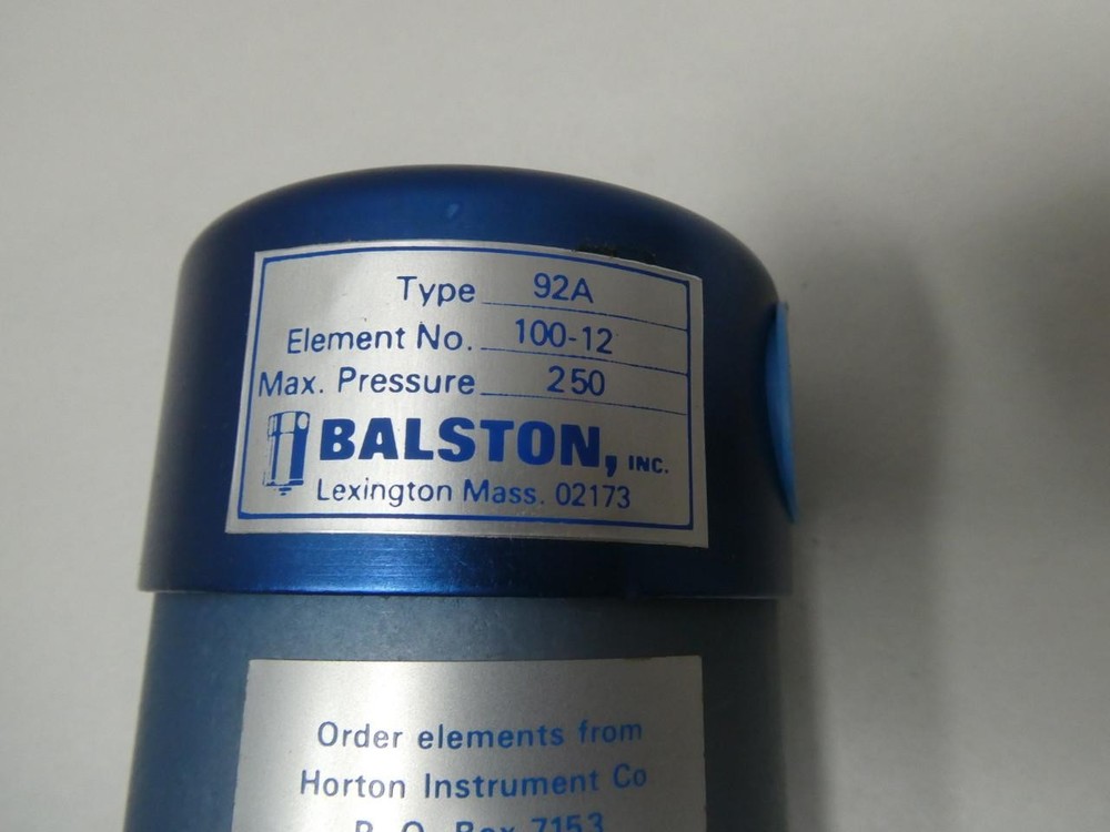 Balston 92A 100-12 Filter Housing