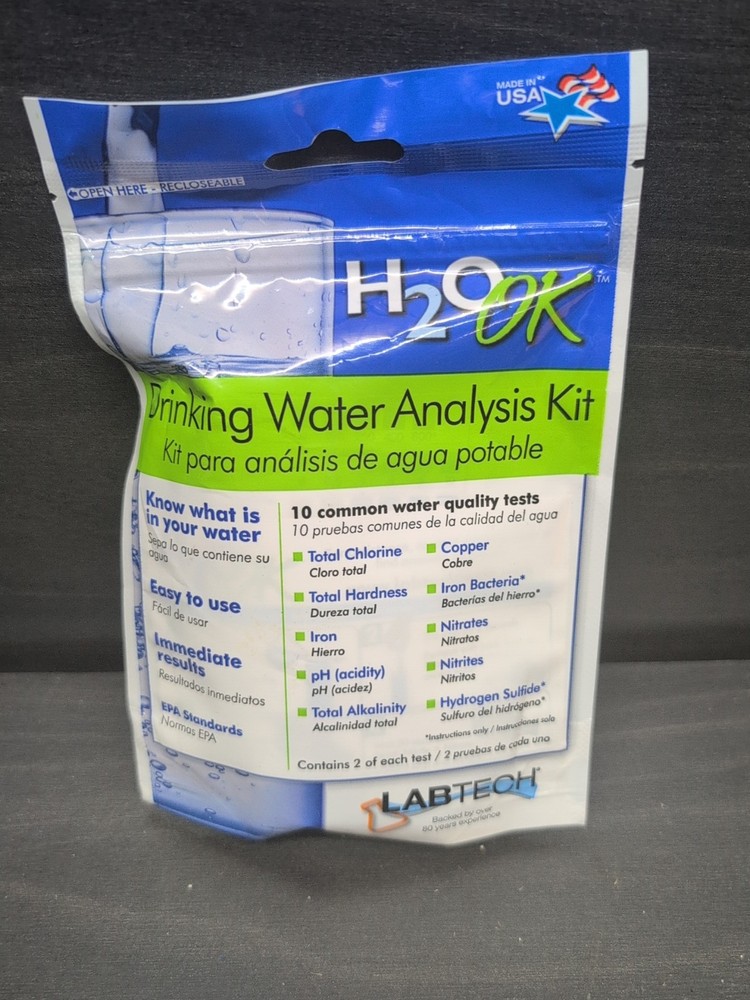 LabTech H2O OK Plus Complete Water Analysis Testing Kit 0150 LT5015