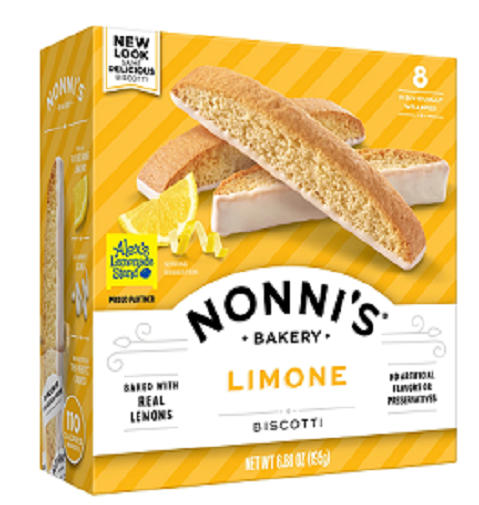 Nonni's Biscotti Limone 2 Pack