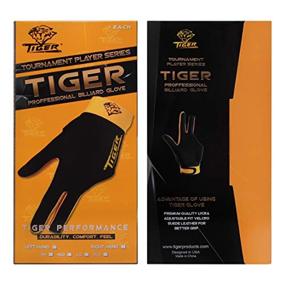 Tiger Billiard Glove - for Right Hand Medium