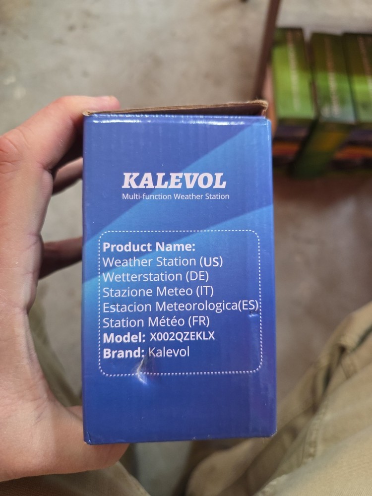 KALEVOL Multi-Function Weather Station With Wireless Remote Sensors