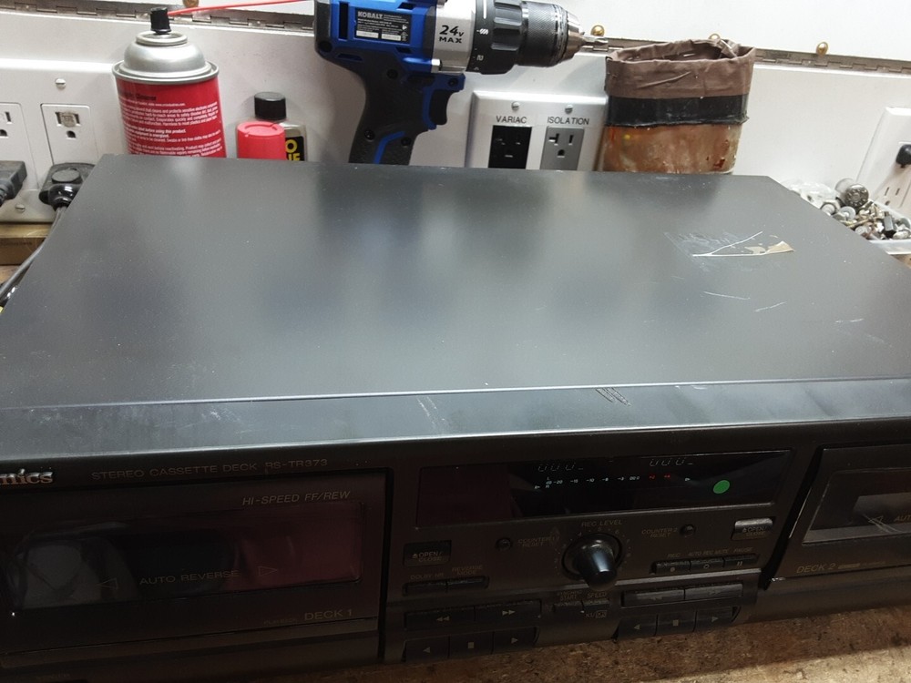 Technics RS-TR355 - Parts/Repair - Won't Open