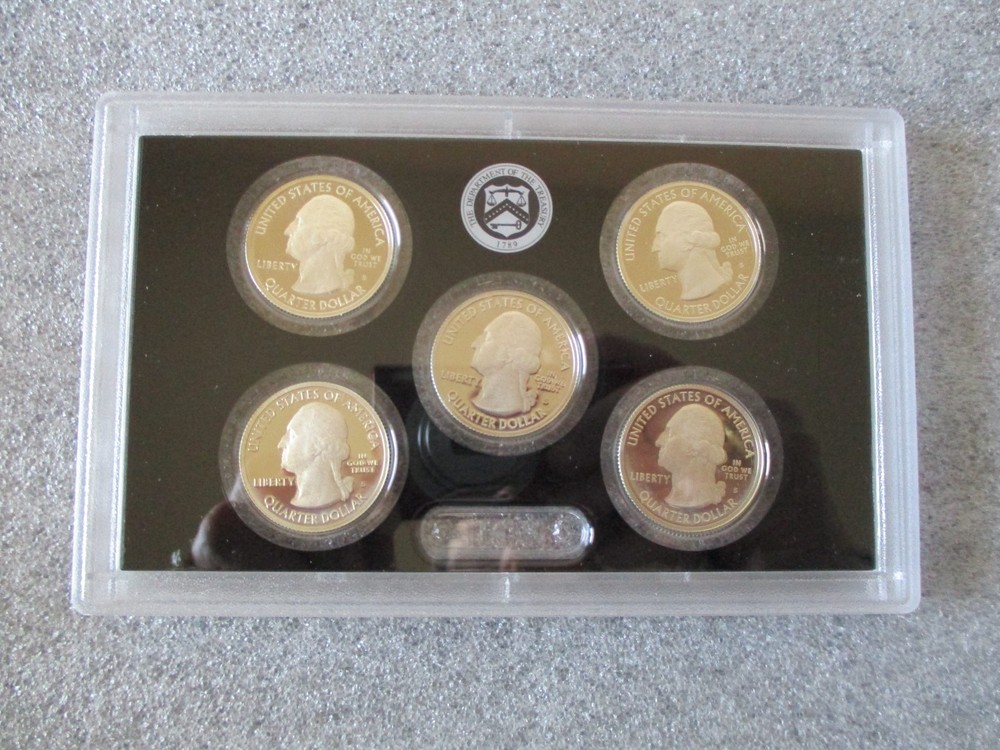 2013 SILVER PROOF SET US MINT "S" & COA + ORIGINAL OUTER BOX