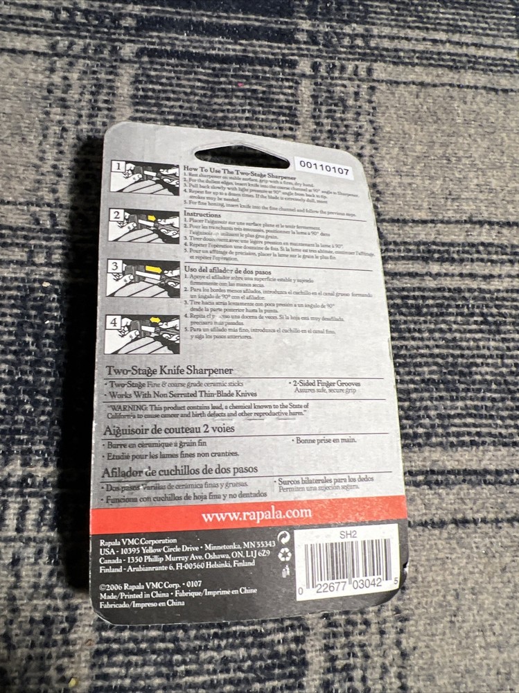 Rapala Two Stage Knife Sharpener SH2