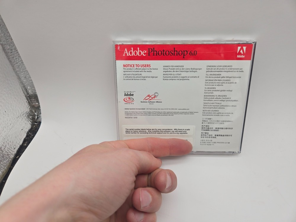 Adobe Photoshop 6.0 for Macintosh - Full Version