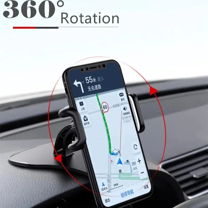 360 Car Phone Mount Holder Windshield Dashboard Stand Adjustable Universal