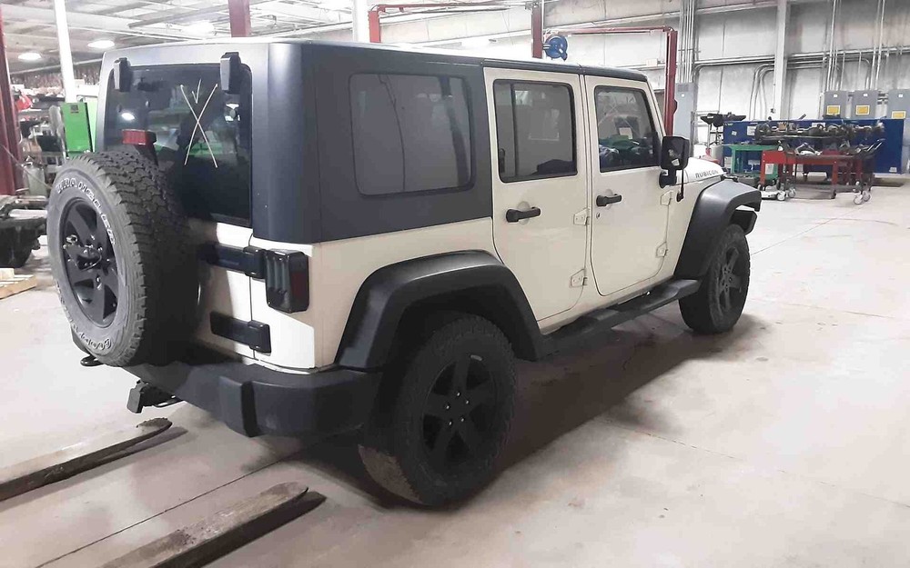 Used Windshield Frame fits: 2010 Jeep Wrangler Grade A
