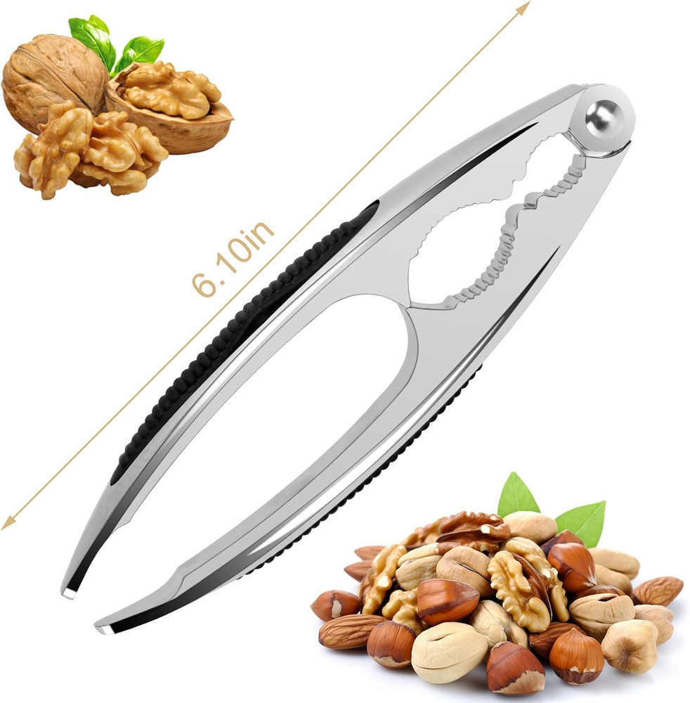 Nut Cracker Walnut Cracker Nutcracker for All Nuts Heavy Duty Nutcracker Tool wi