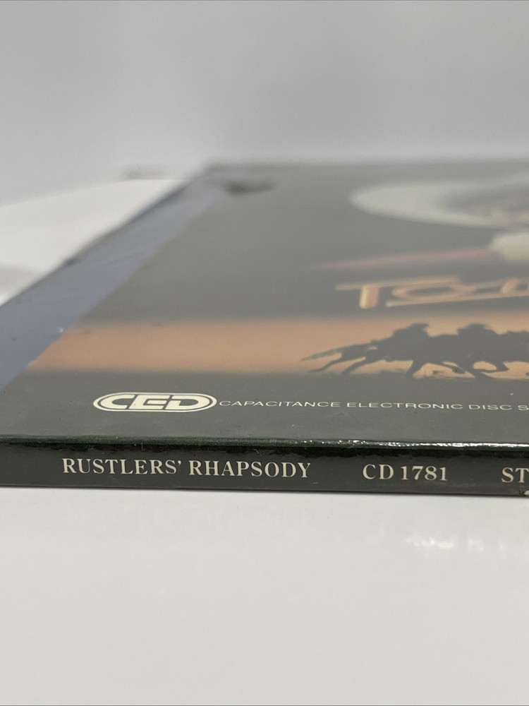 Rustlers Rhapsody CED SelectaVision Videodisc 1985 Comedy Tom Sealed