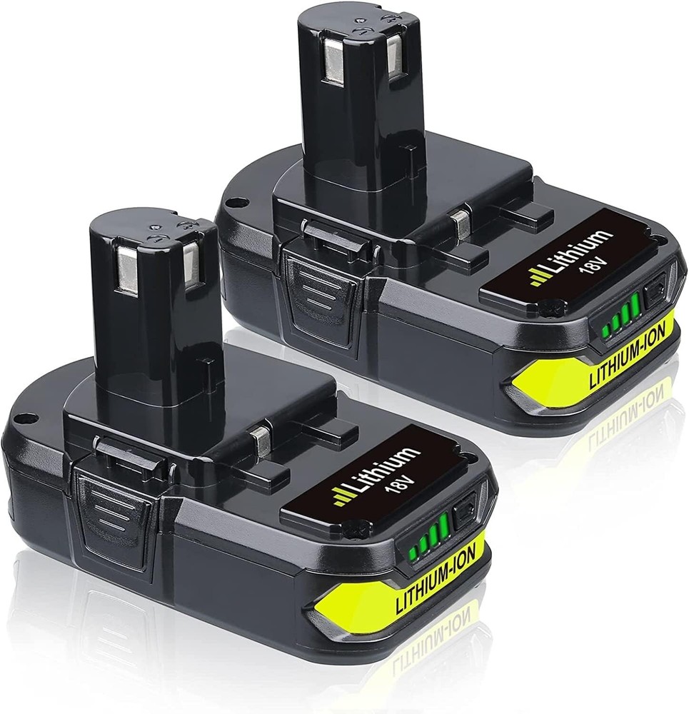2 Pack 3AH 18V High Capacity Lithium-ion Battery P 103