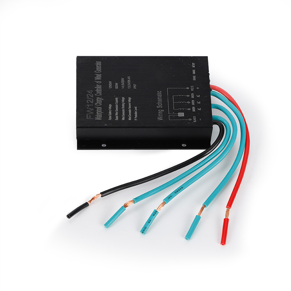 Lantern Wind Turbine Generators 5-Blade Vertical Axis Power Generator W/ Control