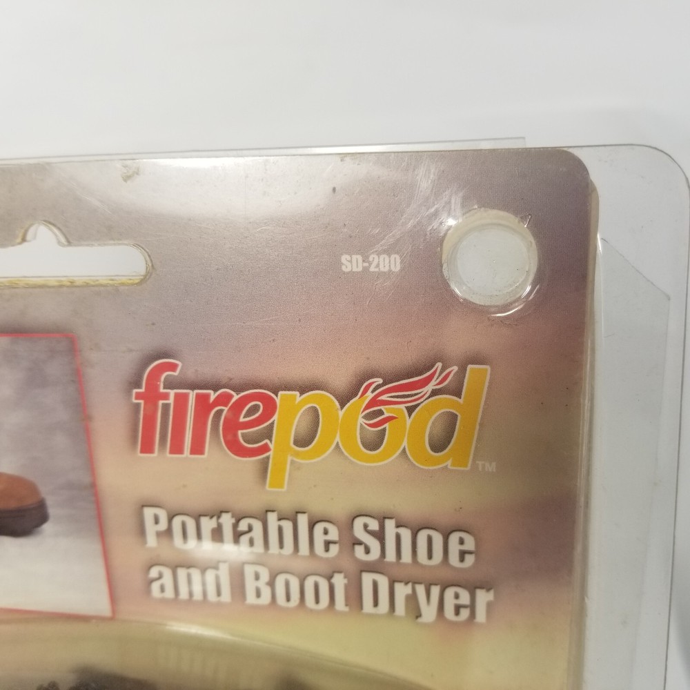 Optronics Firepod Portable Shoe & Boot Dryer Dual Warmer Warm