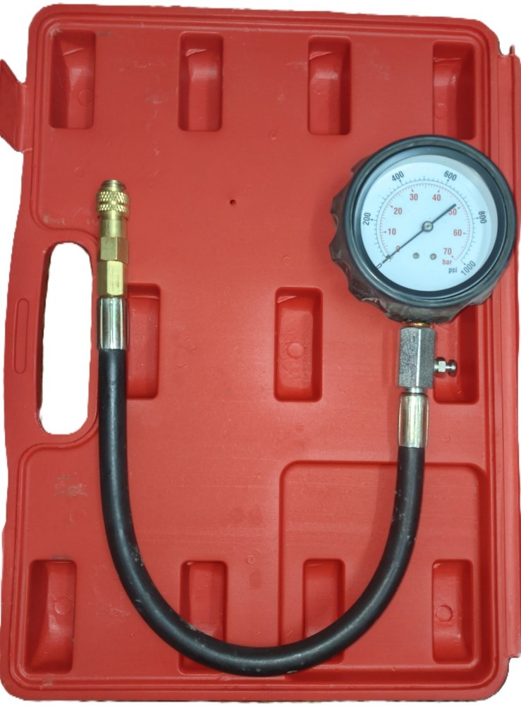 (TU-15) Engine Compression Gauge Tester Cylinder Pressure Test Tool Kit