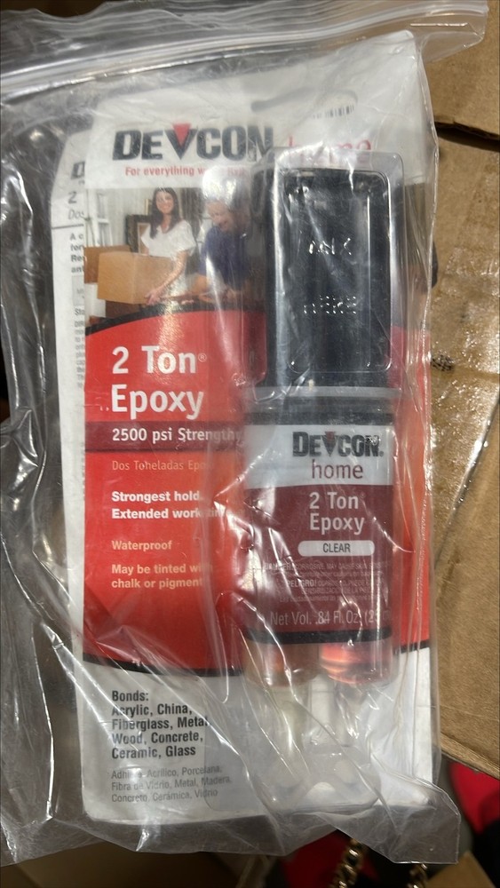 Devcon Epoxy 2 Ton Epoxy 1 Ounce Syringe Glue