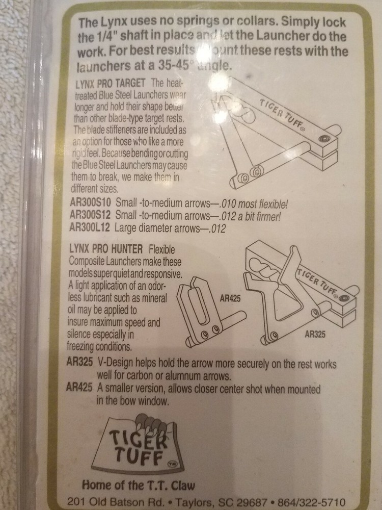 Lynx Pro Series Hunting Launcher