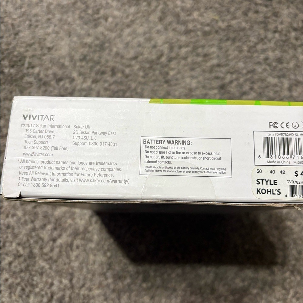 Vivitar Make A Splash HD Action Cam Accessory Bundle Waterproof New in Box