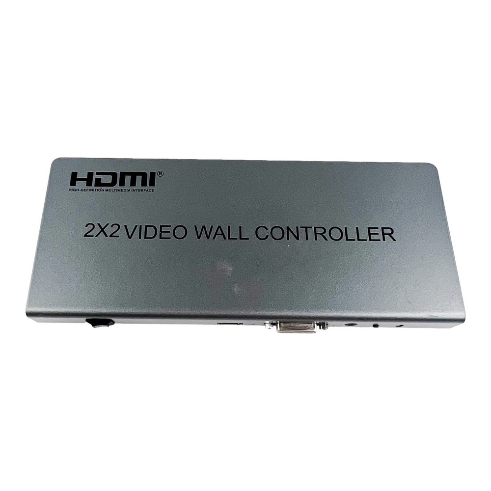 Video Wall Controller 2x2 TV Wall Processor max 4K30 HDMI Input for 4 TV Splice