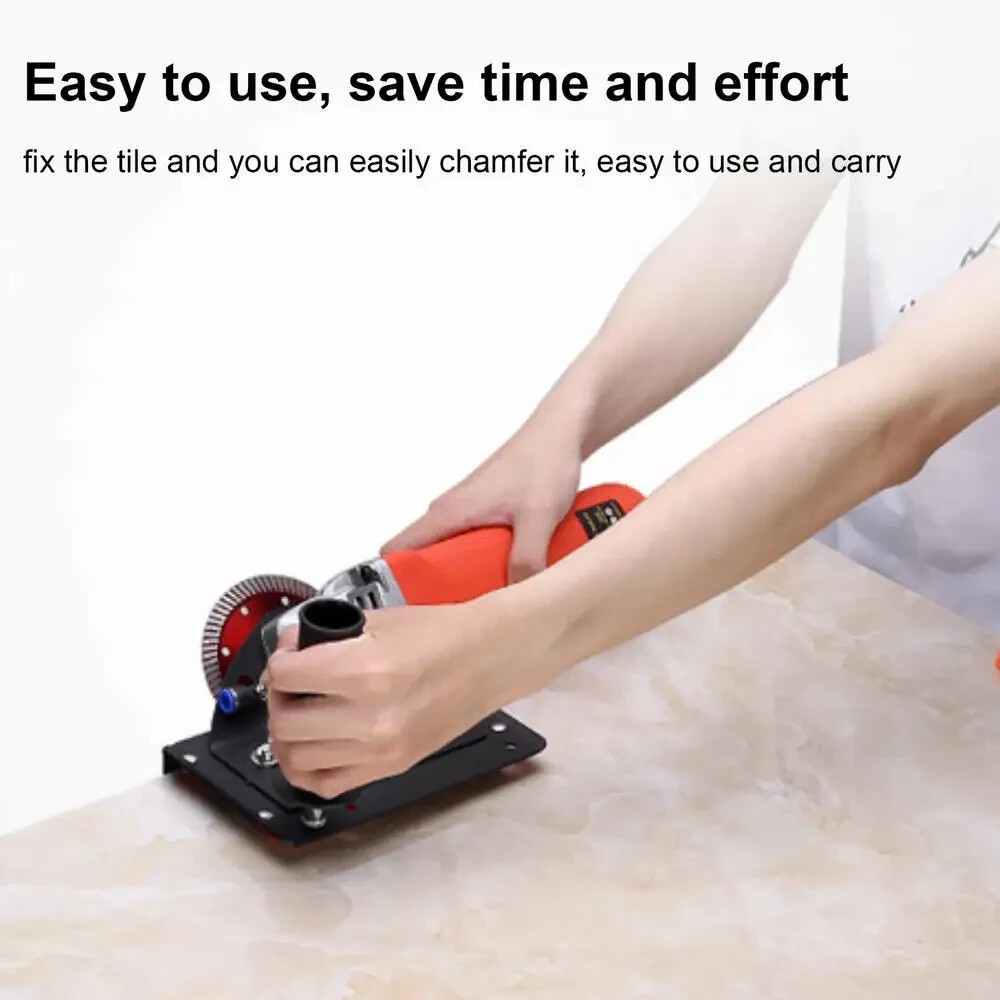 Angle Grinder Stand For Tile 45 Degree Chamfer Cutting Tile Chamfering Tool