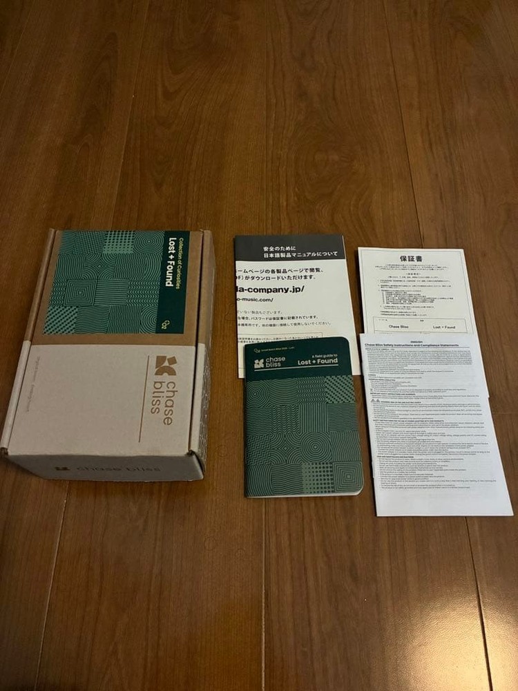 Chase Bliss Audio Lost + Found Multi Effects Pedal