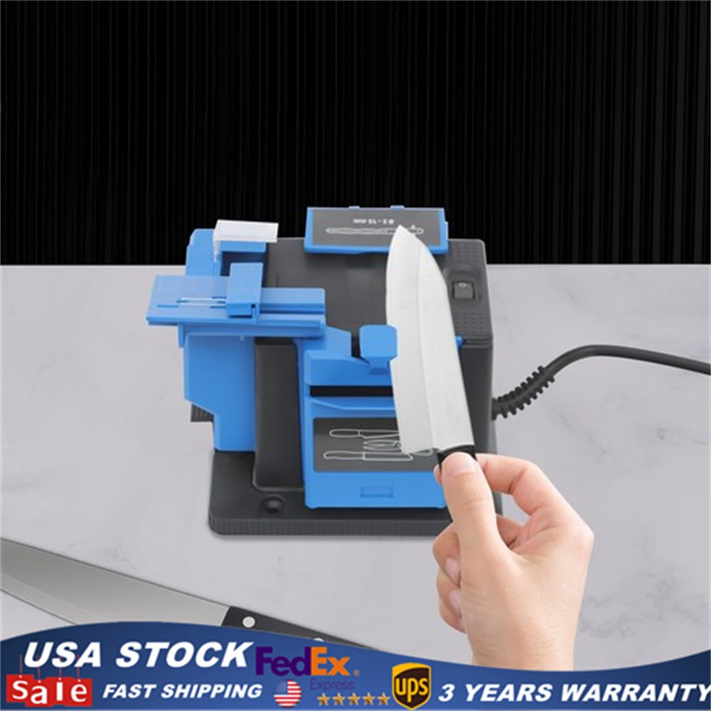 Professional Electric Knife Sharpener Drill Sharpening Machine Household 1350rpm