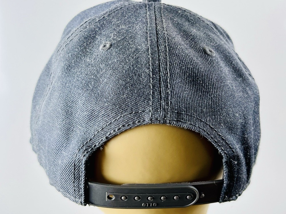 Foo Fighters Embroidered Logo Gray Snapback Hat Rock N Roll
