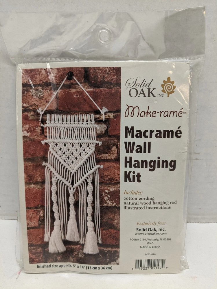 Make-rame Macrame Wall Hanging Kit MWH016