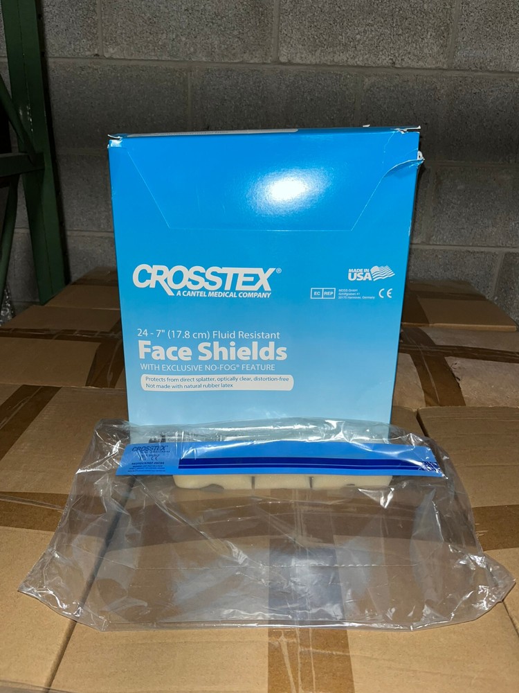 Crosstex Plastic Disposable Face Shields