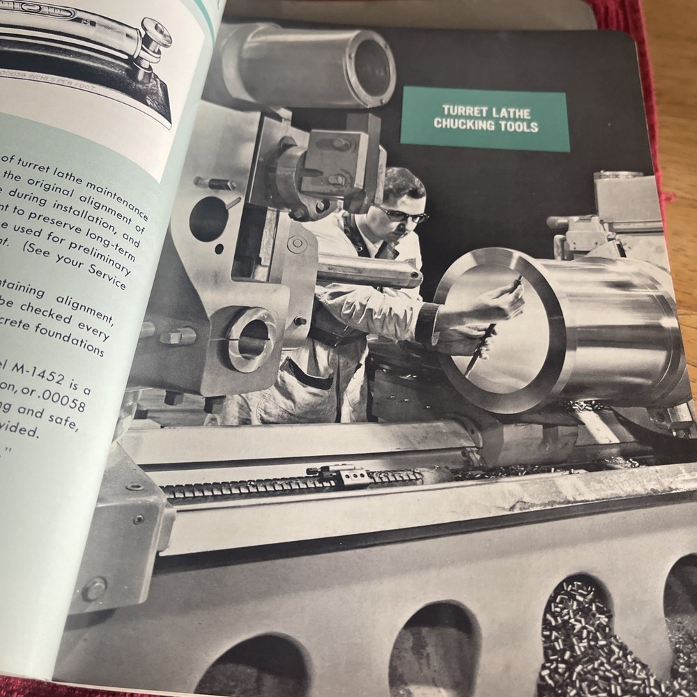 Warner & Swasey Turret Lathe Tools Practical Information Standard Tool Catalog