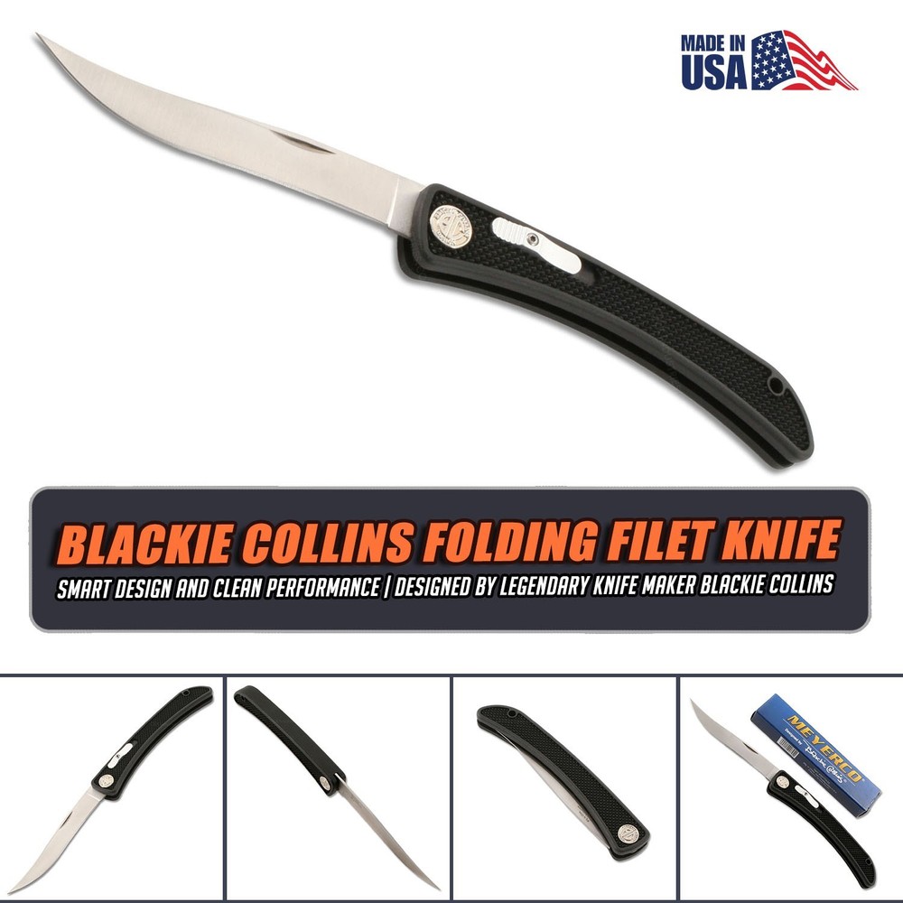 Meyerco® - Blackie Collins Design - Folding Filet Knife