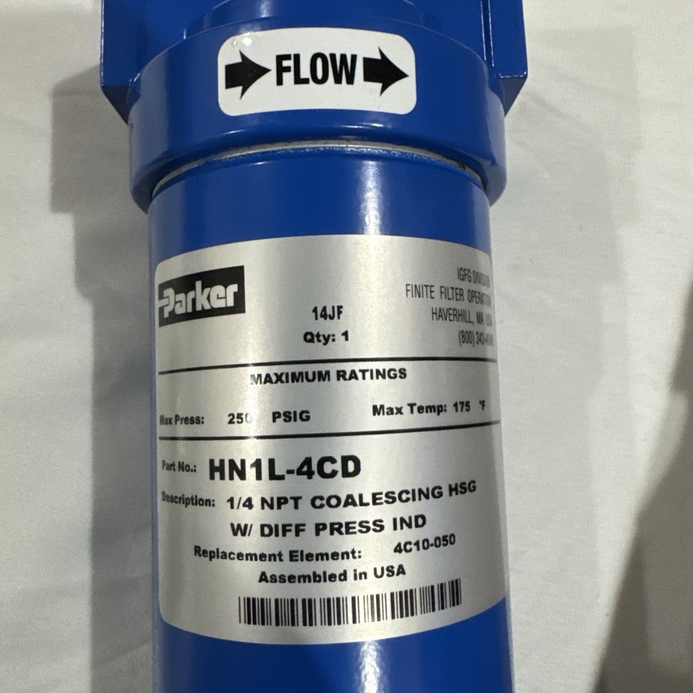 PARKER Coalescing Hog FilterHN1L-4CD