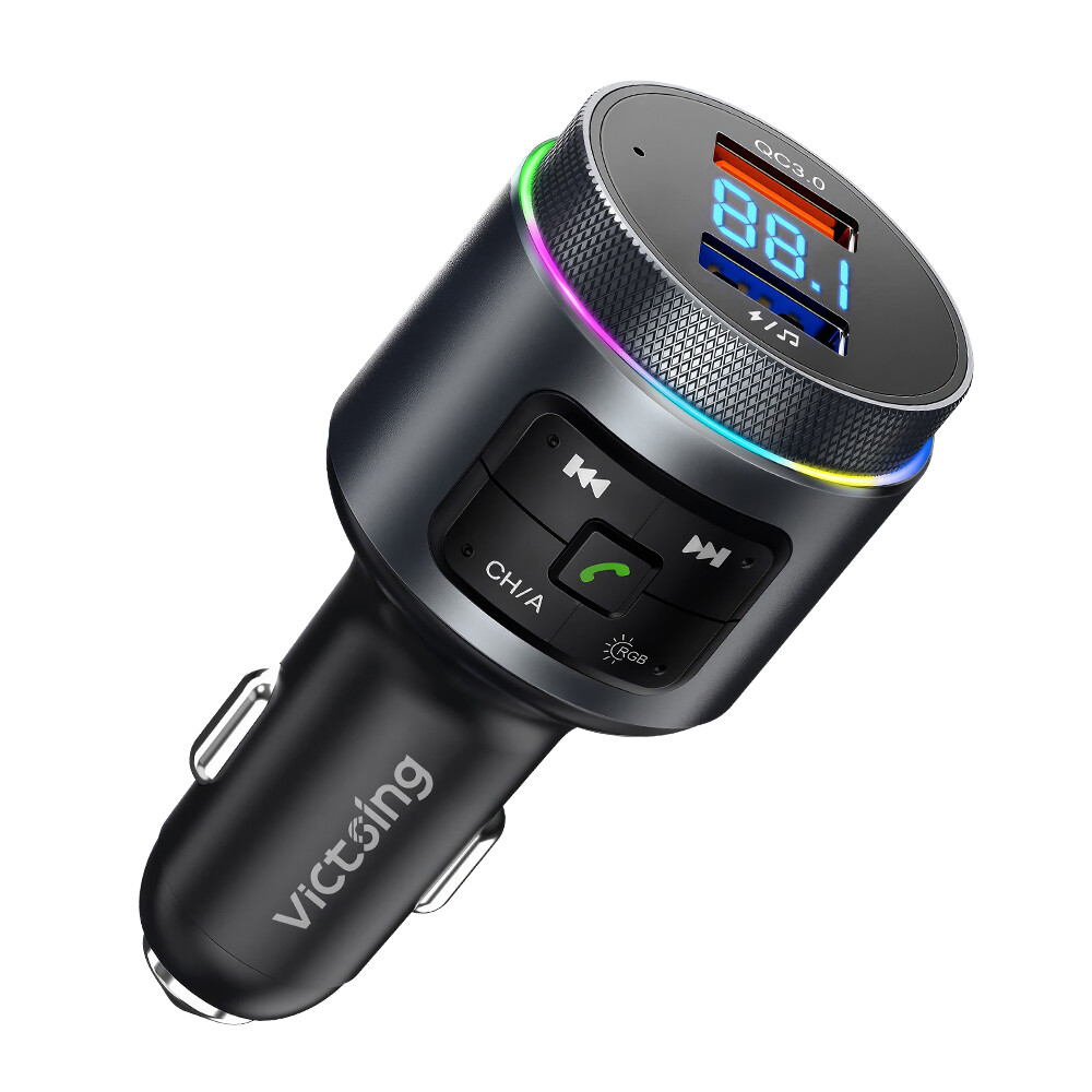 Wireless Car Bluetooth FM Transmitter MP3 Audio USB Charger Adapter Handsfree