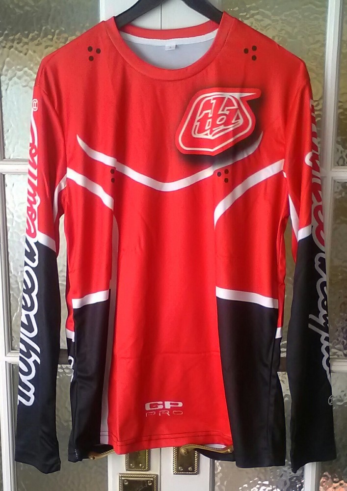 TLD RACE SHIRT LARGE 42" CHEST RED