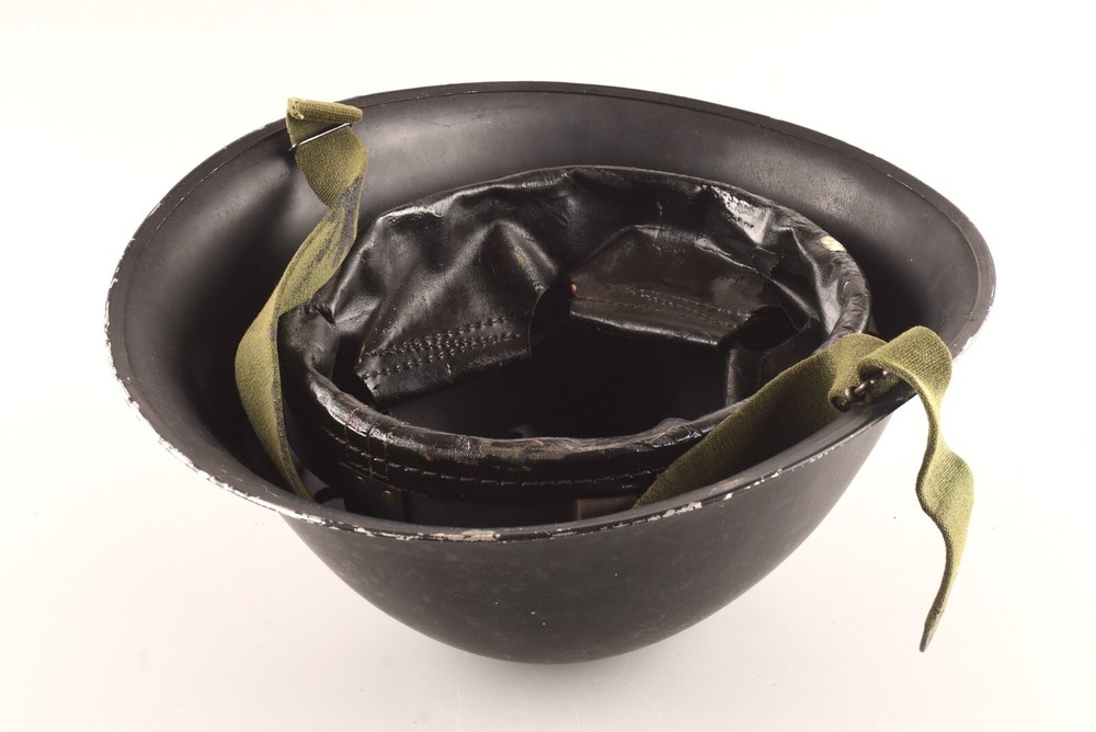 *WWII Black 1953 Helmet