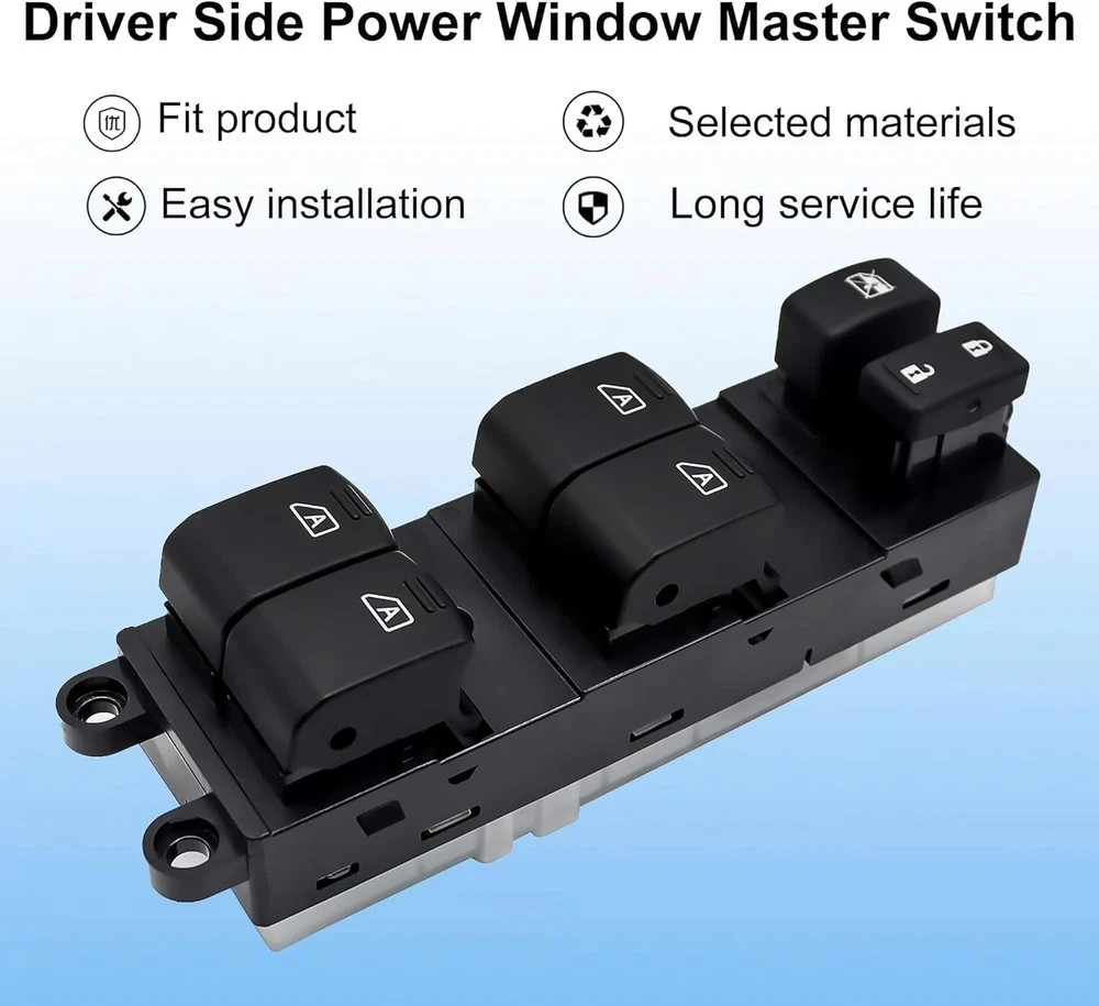 Driver Side Master Power Window Switch Compatible with 2006-2007-Infiniti M35