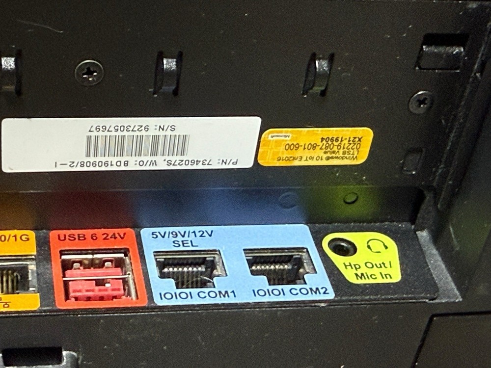 Oracle POS/Micros Workstation 6 Terminal Screen Only (620)