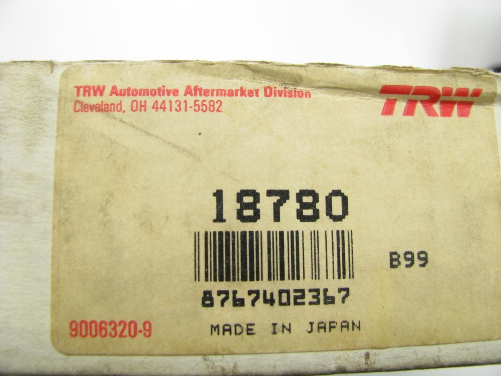 TRW 18780 Steering Idler Arm