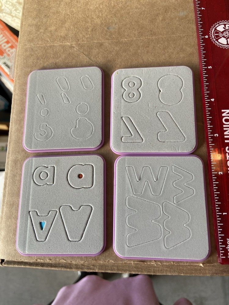 Sizzix Alphabet Dies Complete Set-Fruit Smoothie