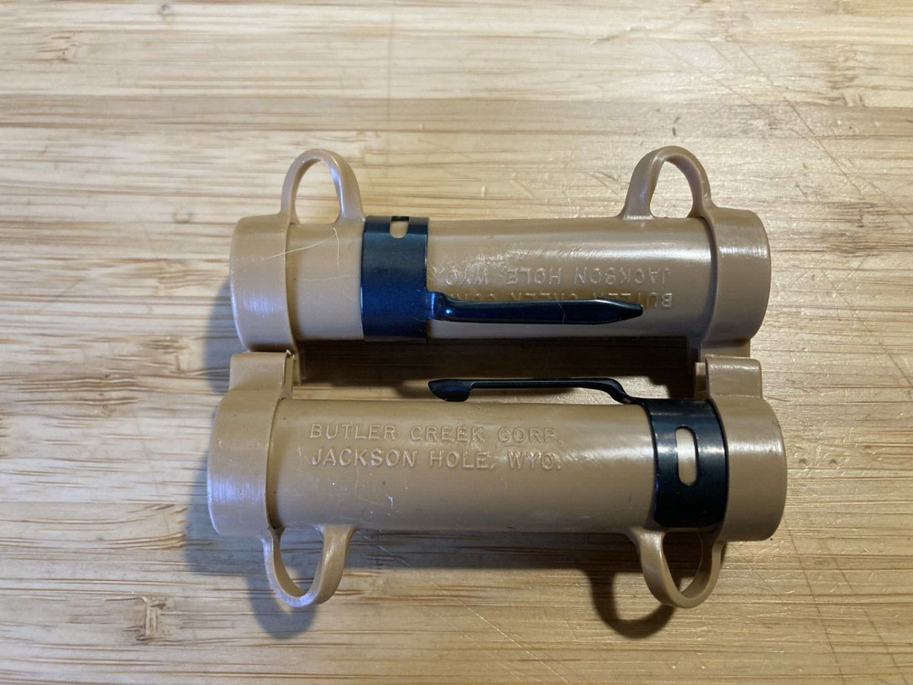 Set of 2 Butler Creek Muzzle Loader Sabot Tubes