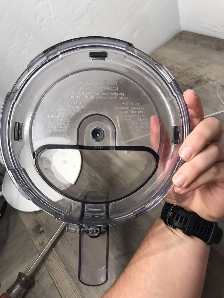 Cuisinart FP-13WBC Work Bowl Lid Cover Large Feed Food Processor Replacement