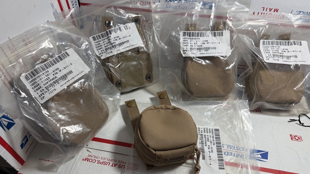 OTIS 5.56 / 9MM  CLEAN KIT EMPTY SPARE UNIVERSAL SOFT PACK CASE  (NEW) -